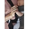 BabyBjorn Baby Carrier Mini 3D Jersey - maža nešioklė naujagimiui | Pilkai juoda