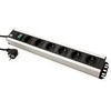 Bachmann 300.003 elektros tinklo ilgintuvas 2 m 6 AC išvestis(ys / čių) Vidaus Juoda