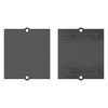 Bachmann 917.010 socket safety cover Juodas 1 pc(s)