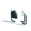 Bachmann Laikik BACHMANN DESK tvirtinimo bėgelis stalviršiams nuo 50 iki 80 mm storio