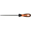 Dildė metalui Bahco ERGO™, apvali 8" 200mm, stambi