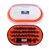 Bahco Antgalių rinkinys 31 vnt (PH+PZ+TORX+SL+HEX) su plonu, magnetiniu sukimo laikikliu