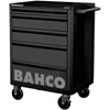 Įrankių vežimėlis Bahco E72 5 stalčiai, 952x692x510 mm, juodas