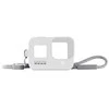 GOPRO SLEEVE + LANYARD (HERO8 Juodas) Baltas HOT