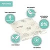 Kūdikių paklotai BAMBO NATURE Eco-Friendly, 60x60,10vnt BAMBN2874