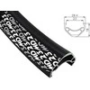 Alexrims Mtb rim MD23 27.5 "x32otw. Tubulas paruoštas H.atskleistas juoda (ALX- MD23275)