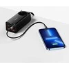 Baseus GaN3 Pro sieninis įkroviklis / maitinimo juosta 2xUSB + 2xUSB-C + AC 100W juodas