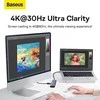 Baseus Hub 5in1 UltraJoy 5-Port 1xHDMI4K@30Hz + 4xUSB 3.0 - pilkas