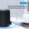 Baseus Qiyin AUX automobilinis Bluetooth imtuvas juodas