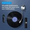 Baseus Qiyin AUX automobilinis Bluetooth imtuvas juodas