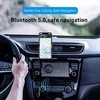 Baseus Qiyin AUX automobilinis Bluetooth imtuvas juodas
