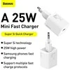 Baseus Super Si įkroviklis 1C 25W baltas