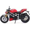 Lietuviškas modelis - Maisto Ducati Mod Streetfighter S 1:12 mastelis Raudona