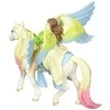 SCHLEICH BAYALA Fėja Sura Su Pegasu