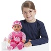 Bayer Design Bayer - Lėlė - Pirmieji žodžiai kūdikiui - Rožinė 38 cm (93825AA)