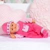 Bayer Design Bayer - Lėlė - Pirmieji žodžiai kūdikiui - Rožinė 38 cm (93825AA)
