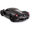 Modelis - Bburago 1:18 Laferrari Matt Juodas