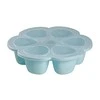 BEABA SILIKONINIS KŪDIKIO MAISTO KONTEINERIS MULTIPORTIONS, (6x90 ML), Mėlynas