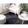 Beliani Shaggy kilimas 140 x 200 cm juoda CIDE