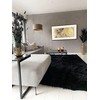 Beliani Shaggy kilimas 140 x 200 cm juoda CIDE