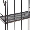 Beliani Lentyna ISERNIA metalinė 155 cm 61 cm juoda