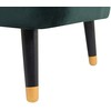Beliani Trijų vietų sofa ALSVAG, smaragdo spalvos veliūras