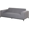 Beliani 2 vietų sodo sofa ROVIGO pilka