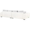 Beliani 4 vietų sofa TORPO šviesiai smėlio spalvos