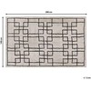Beliani Lumarko medvilnės kilimas 140 x 200 cm smėlio spalvos TURHAL!