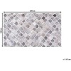 Beliani Odos kilimas 160 x 230 cm, pilkas