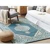 Beliani Lumarko Wool kilimas 200 x 200 cm baltas GETAS!