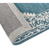 Beliani Lumarko Wool kilimas 200 x 200 cm baltas GETAS!