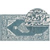 Beliani Lumarko Wool kilimas 80 x 150 cm baltos spalvos GETA!