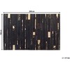 Beliani Odos kilimas 140 x 200 cm ruda ARTVIN