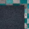 Beliani Odos kilimas 160 x 230 cm, turkis - pilkas NIKFER