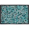 Beliani Odos kilimas 160 x 230 cm, turkis - pilkas NIKFER
