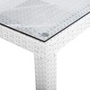 Beliani Rattan sodo lentelė 220x100cm balta ITALIJA (58171)