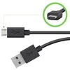 BELKIN CABLE USBA/USBMICROB 2M Juodas