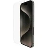 „Belkin ScreenForce UltraGlass“ su „iPhone 15 Pro“.