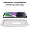 Belkinas | ScreenForce Pro grūdinto stiklo antimikrobinė ekrano apsauga | Apple | iPhone 14/13/13 Pro | Grūdintas stiklas | Skaidrus