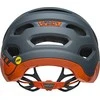 Bell Šalmas mtb 440 integruota Riešutai su blizgiu šiferio oranžiniu dydis S (52-56 cm) (BEL- 7101)