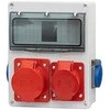 Onnline ITALINE NEAPOL pastatų skirstomieji įrenginiai 1x5P 16A 1X5P 32A 2x2P + Su 8 ITALINE moduliais (ITA00119)