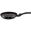 Rinkinys 3 PATELNI GRANITOWYCH BERLINGER HAUS Juodas SIVER BH-6159