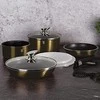 PUODŲ RINKINYS 9 ELEMENTAI CLICK &amp; COOK BERLINGER HAUS SHINY Juodas BH-7041