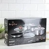 TITANO PUODŲ RINKINYS 12 Vnt. BERLINGER HAUS MOONLIGHT BH-6102