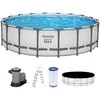 Bestway Karkasinis baseinas SteelPRO 549x132 cm, apvalus