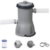 Bestway Flowclear Baseino siurblys su filtru, 3028 l/val.