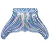 BESTWAY pripučiamas čiužinys Iridescent Mermaid Tail, 1.93m x 1.01m, 43413