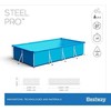Bestway Steel Pro 56404 antžeminis baseinas Karkasinis baseinas Stačiakampis 3300 L Mėlyna