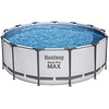 Bestway Steel Pro MAX sodo baseinas su priedais, apvalus, 396x122cm